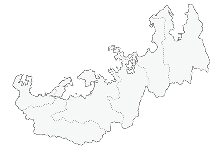 福井県嶺南地域マップ